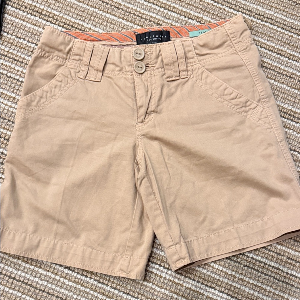 Sanctuary Tan Women's Cargo Shorts